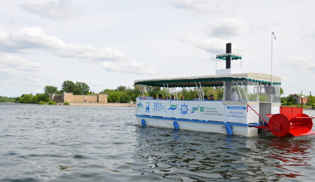 Excursion sur l'eau avec la Balade nautique sur le bateau Le Chambly I