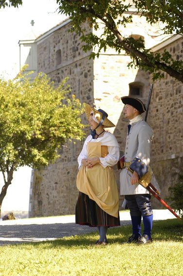 Personnages d'époque au Fort-Chambly