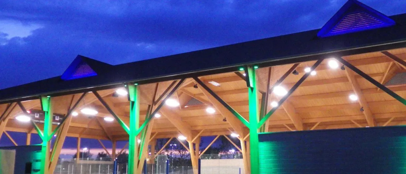 La patinoire de McMasterville.