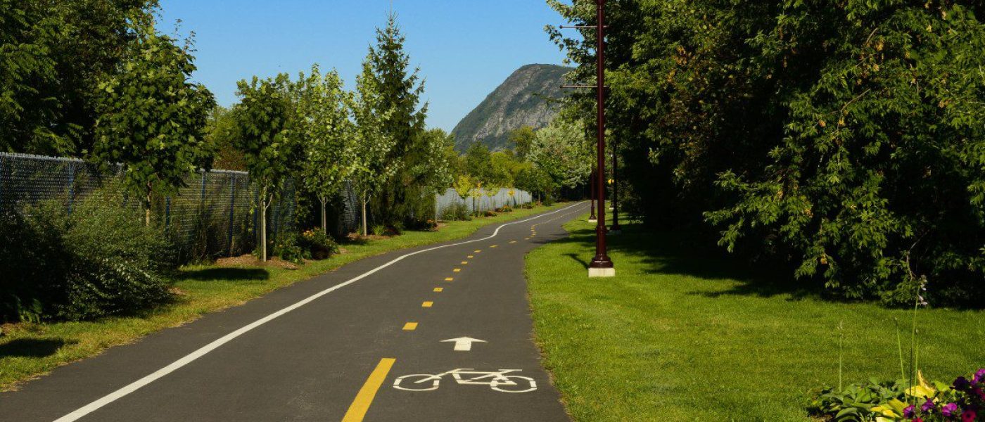 Sentier cyclable à McMasterville